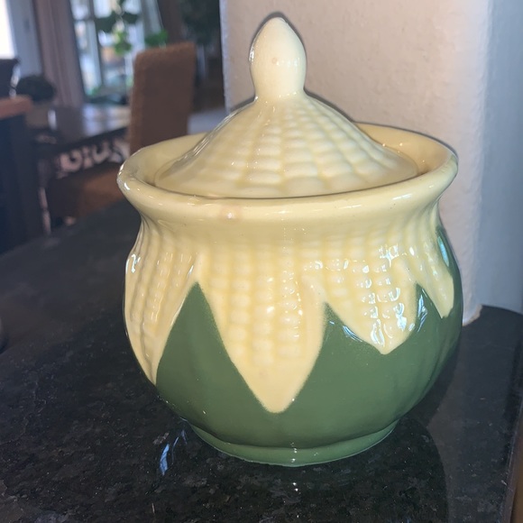 SHAWNEE corn king sugar bowl with lid.#78. Vintage. - Picture 3 of 9